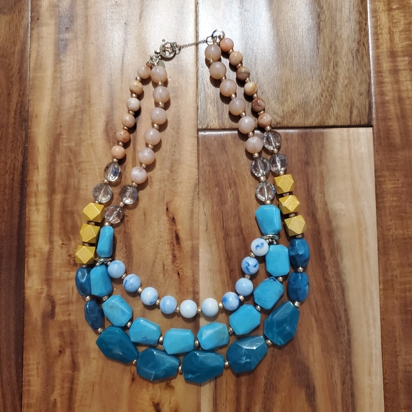 LOFT Jewelry - LOFT 3 layered blue necklace